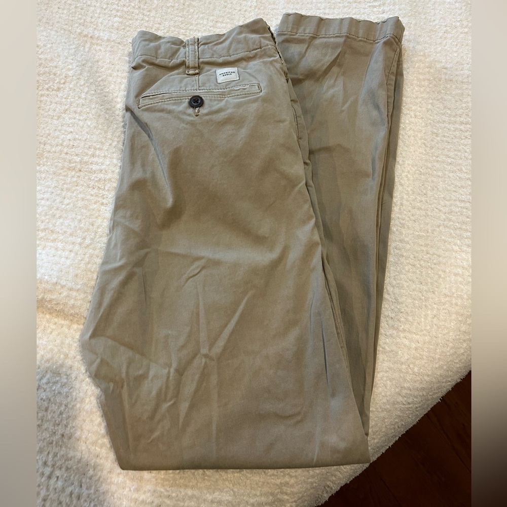 Mens American Eagle khaki dress pants